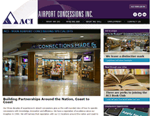 Tablet Screenshot of aci-retail.com